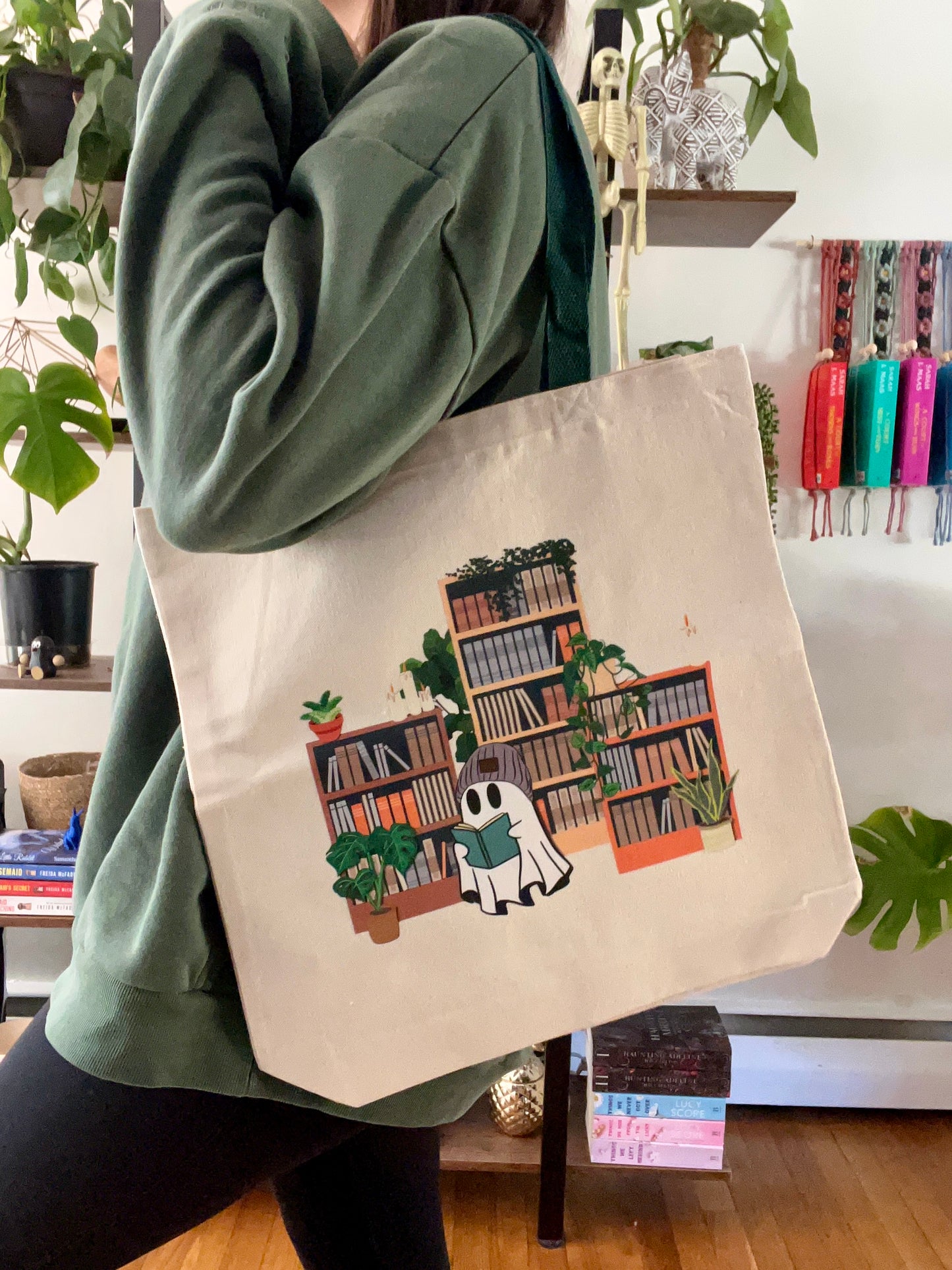 Library Ghost Tote