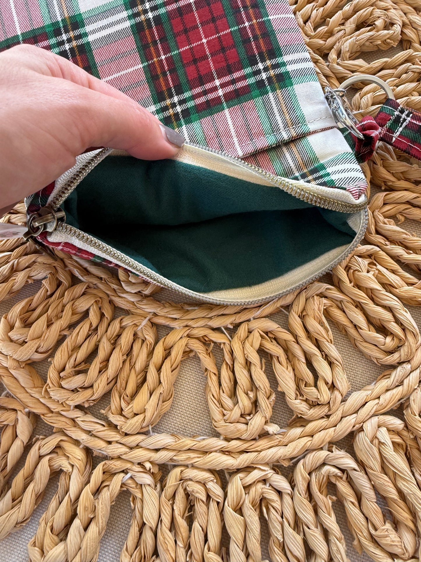 Red Plaid Kindle Sleeve