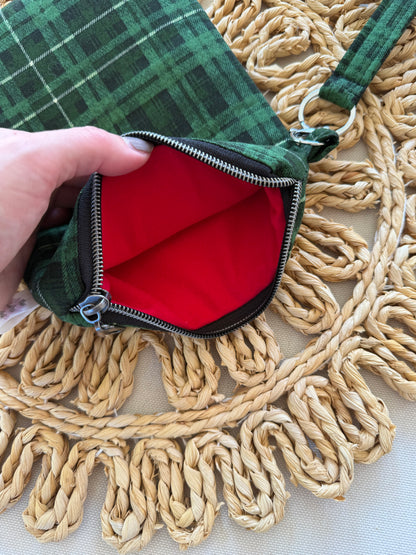 Green Plaid Kindle Sleeve