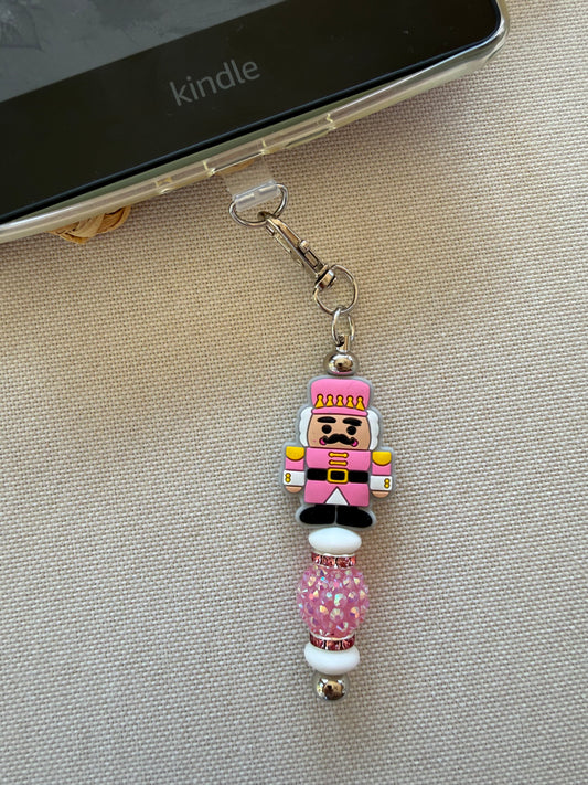 Pink Nutcracker Tethered Charm