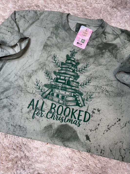 Bookmas Tree Shirt (green ink)