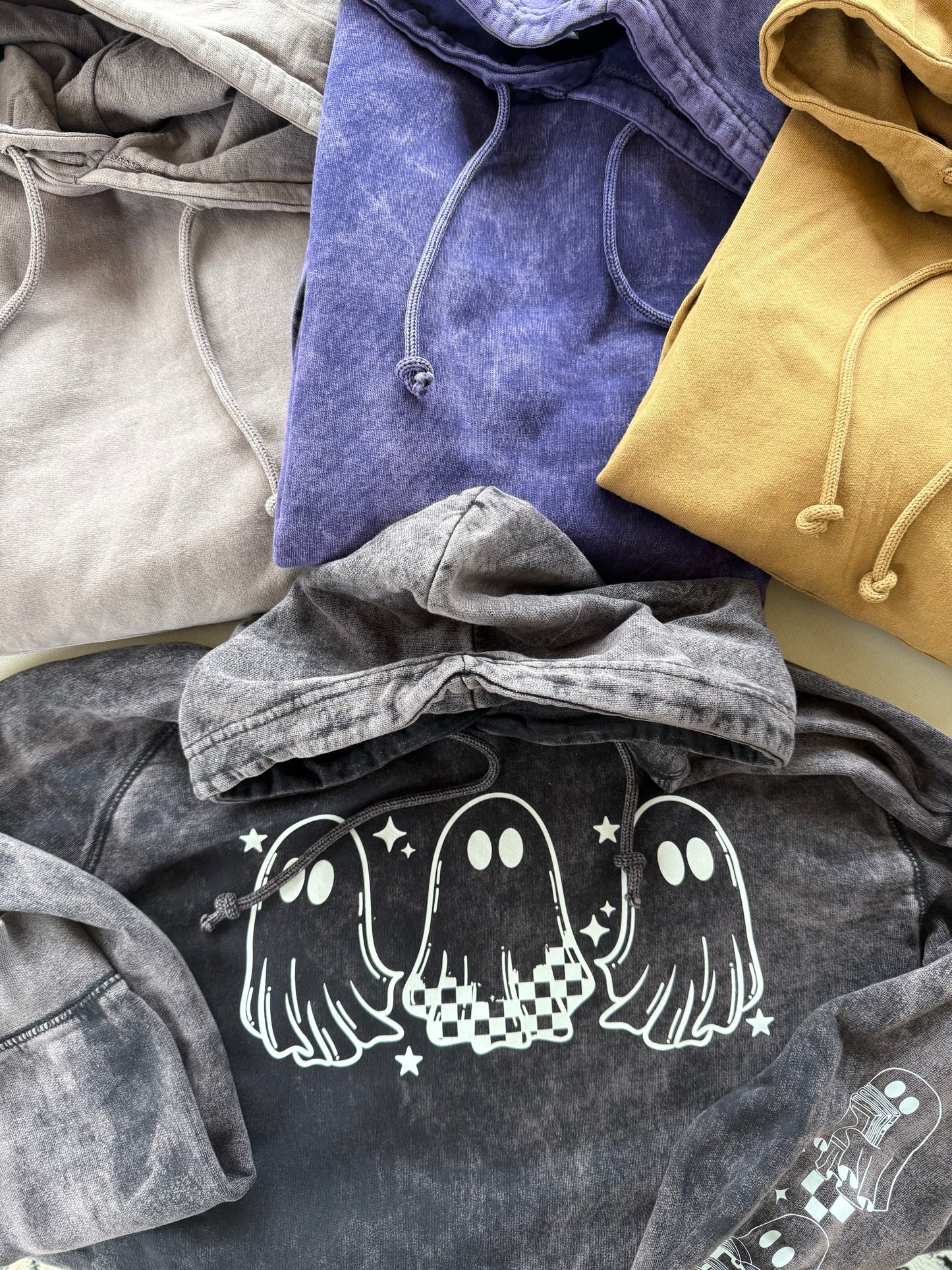 Vintage Wash Hoodie (Choose your print!)