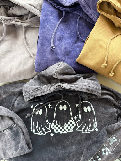 Vintage Wash Hoodie (Choose your print!)