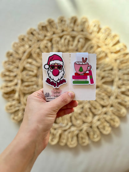 Holly Jolly Magnetic Bookmark