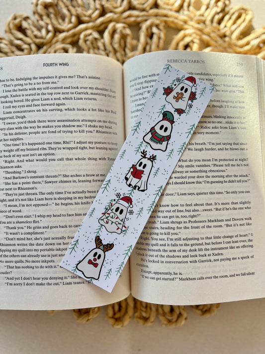 Christmas Ghosts Classic Bookmark