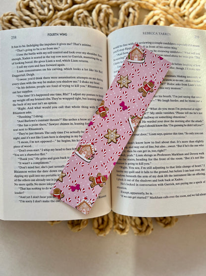 Pink Gingerbread Classic Bookmark