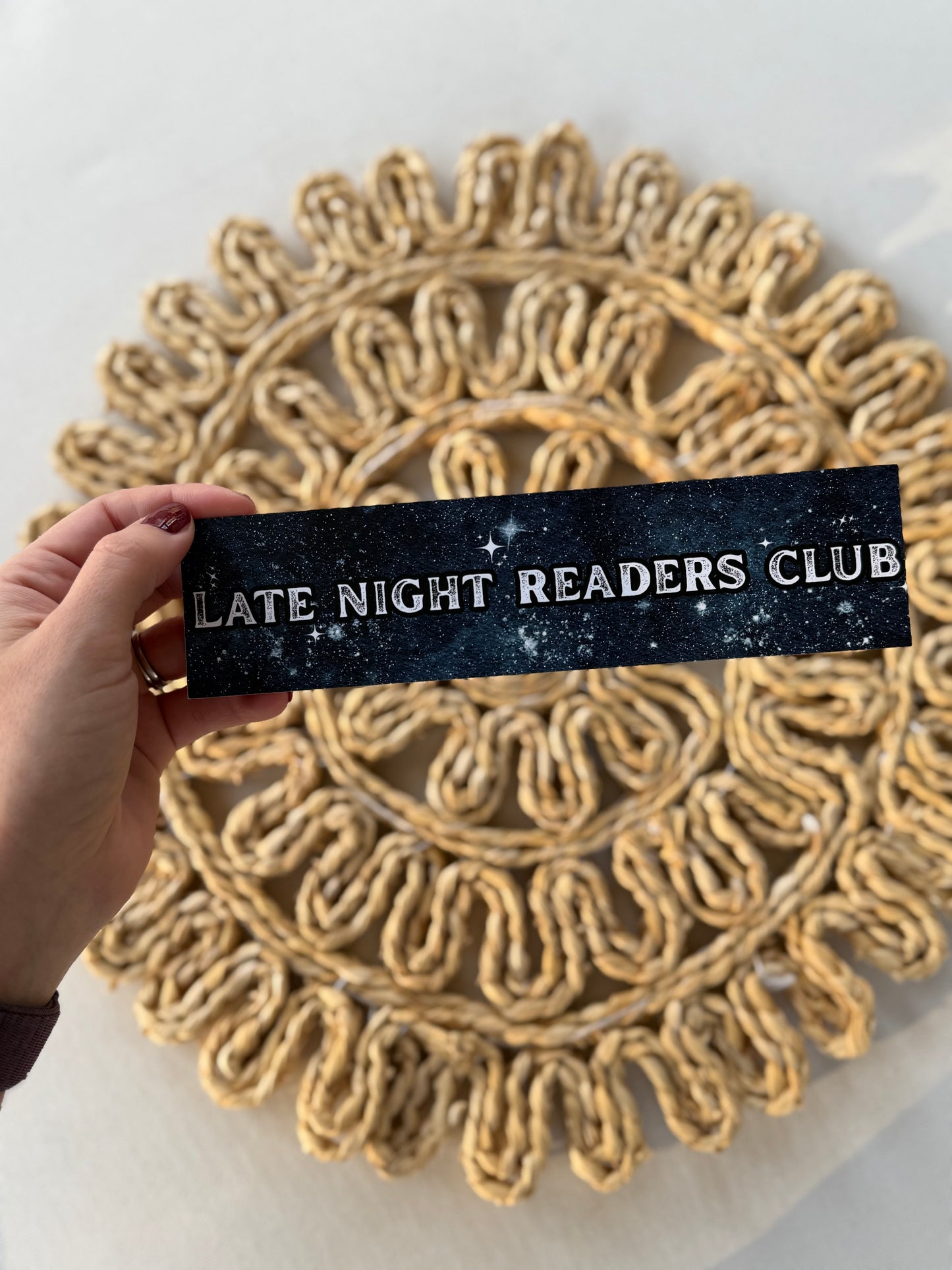Late Night Readers Classic Bookmark