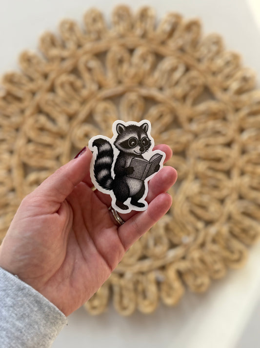 Raccoon Sticker
