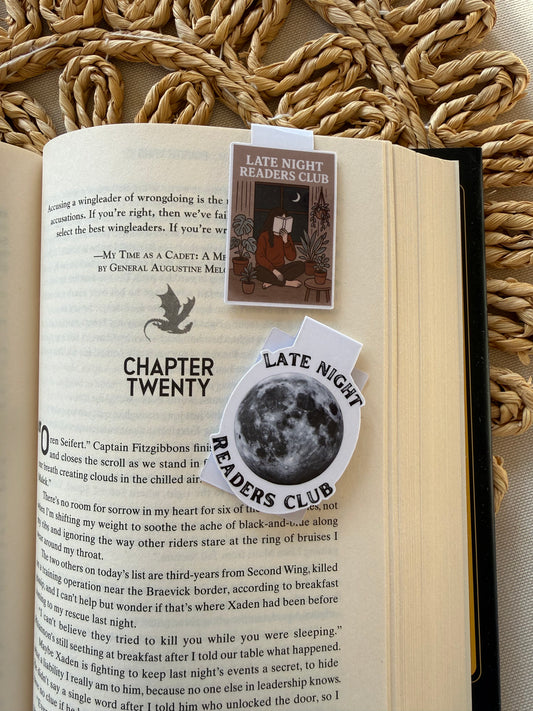 Late Night Magnetic Bookmark