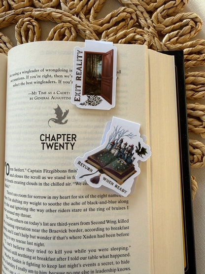 Exit Reality Magnetic Bookmark
