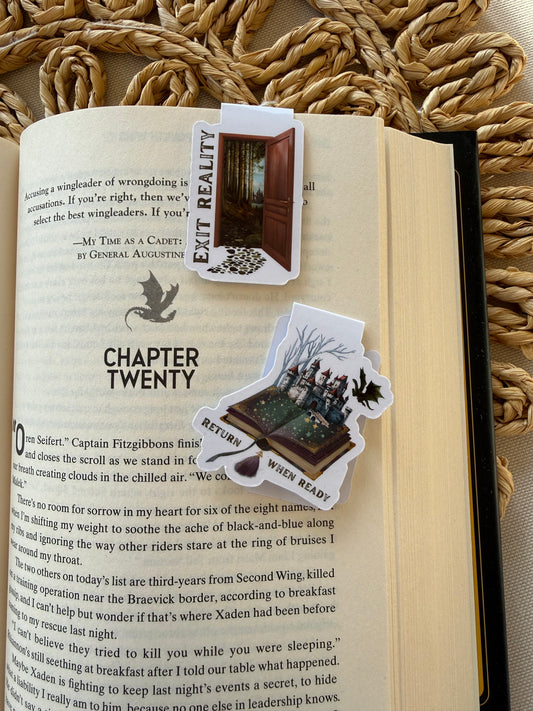 Exit Reality Magnetic Bookmark