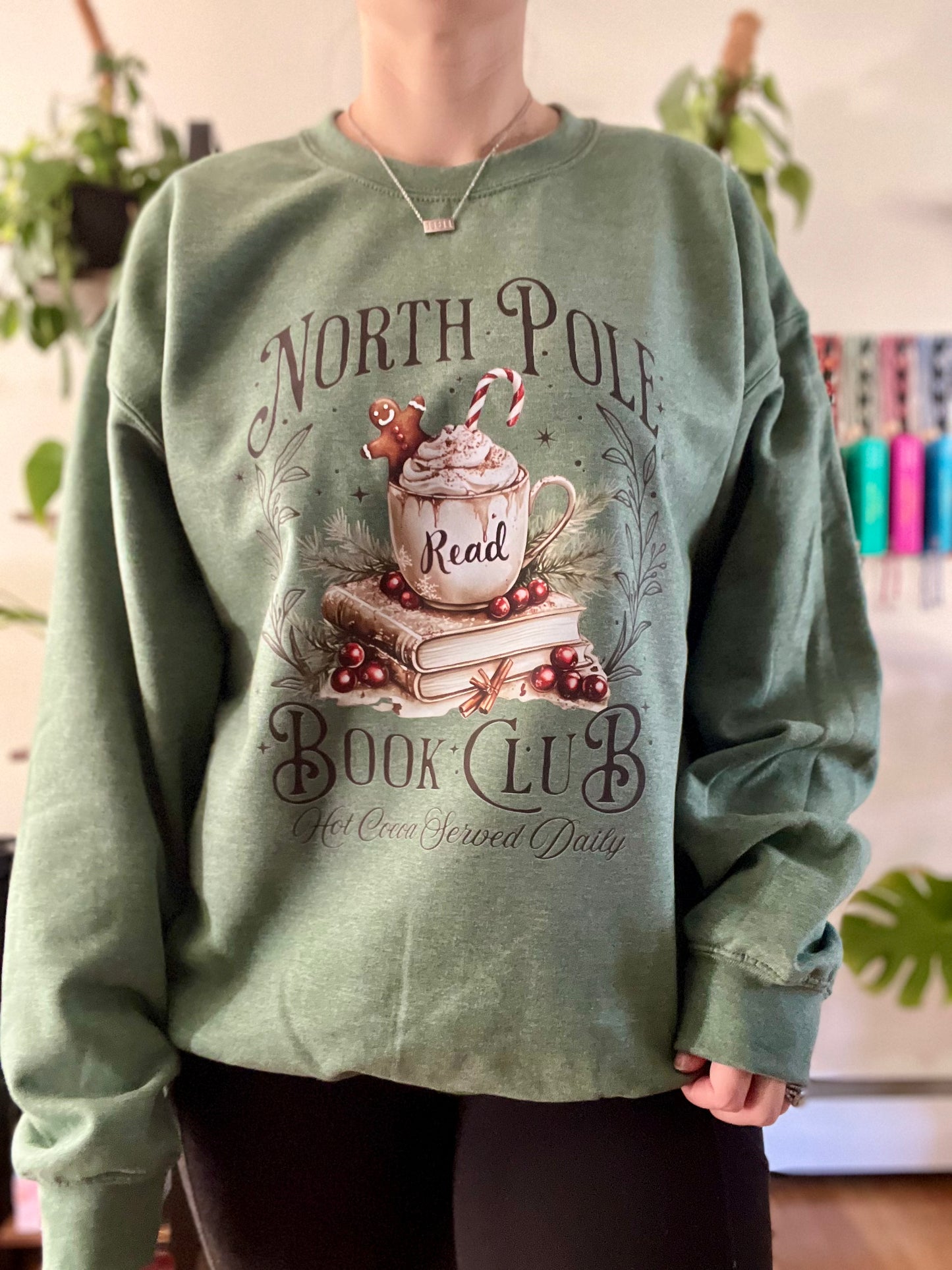 North Pole Book Club Shirt