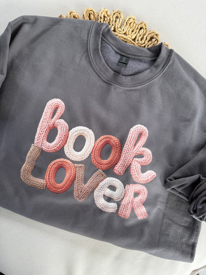 Book Lover Faux Yarn Shirt