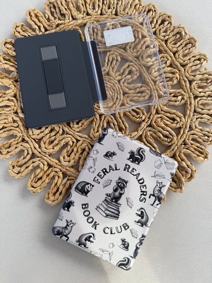Feral Readers Book Club Kindle Case
