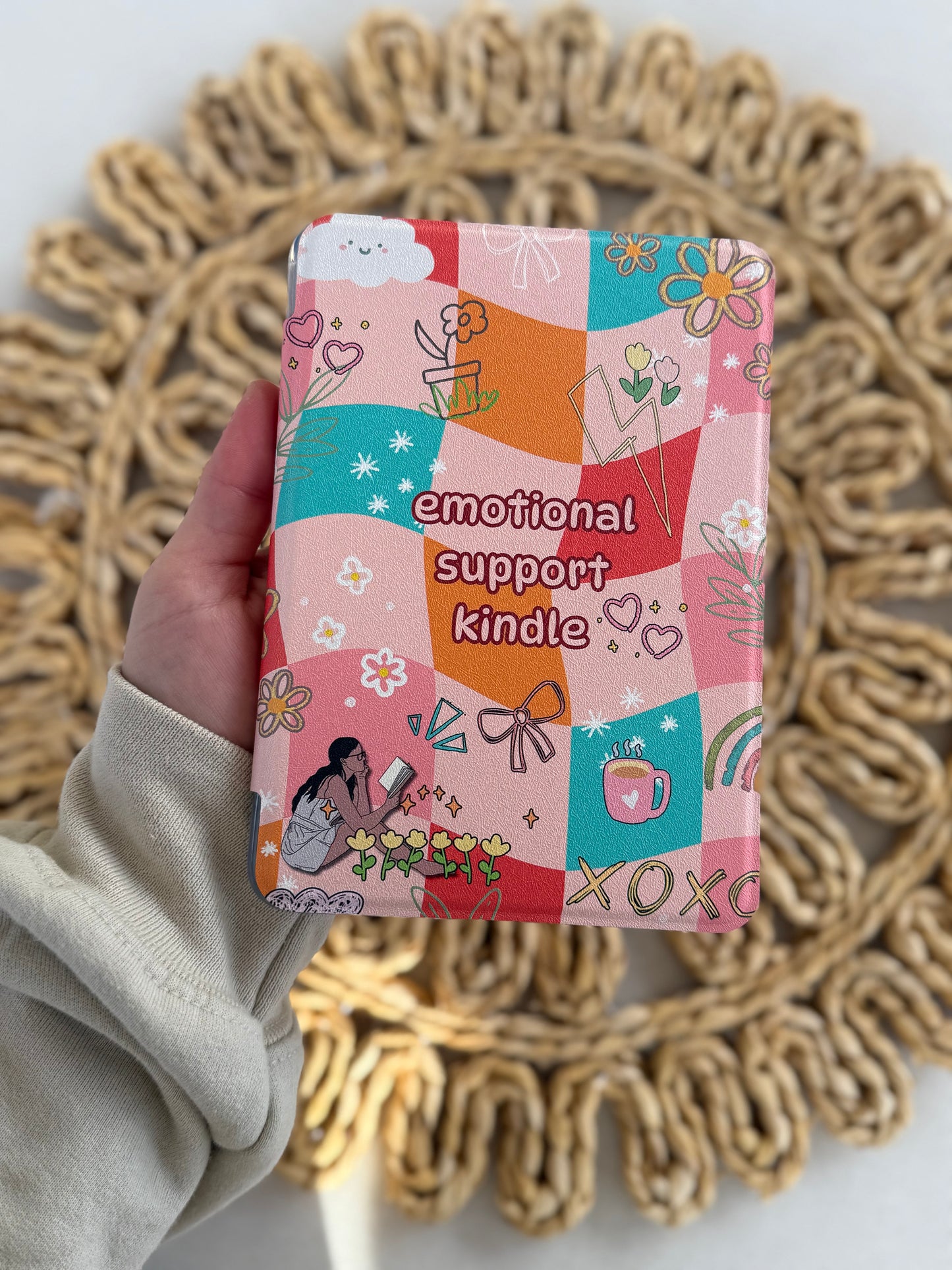 Emotional Support Kindle Kindle Case