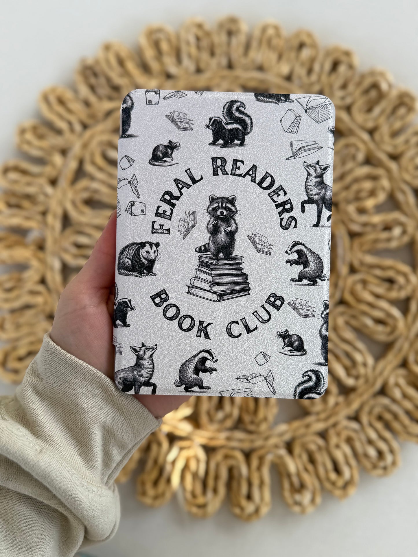Feral Readers Book Club Kindle Case