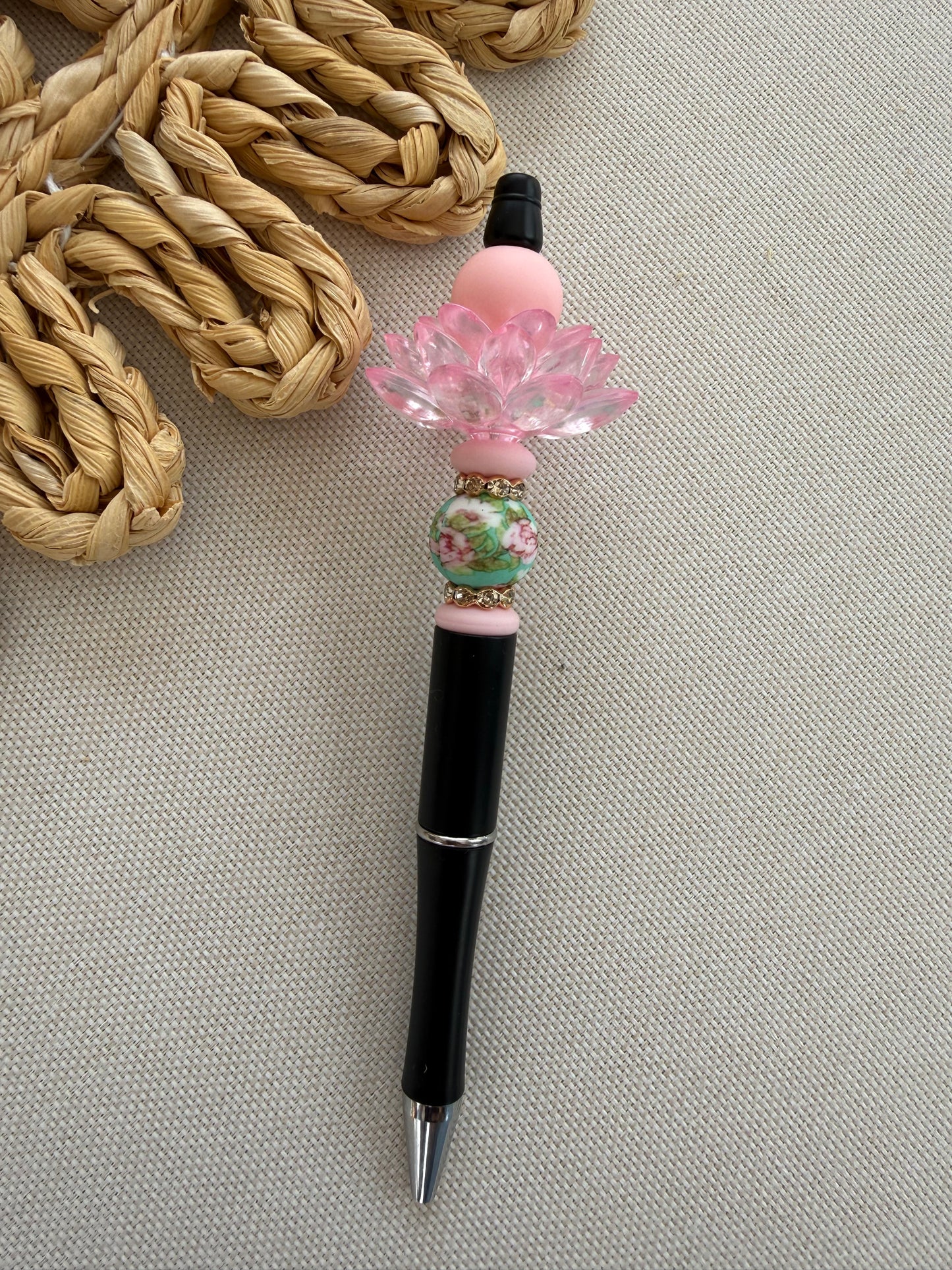 Pink Lotus Flower Pen