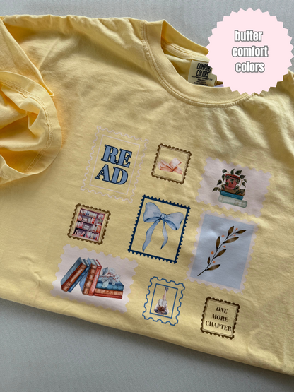 Blue Stamps Shirt