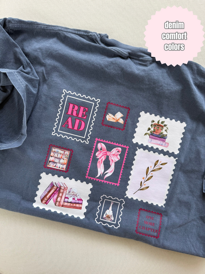 Pink Stamps Shirt