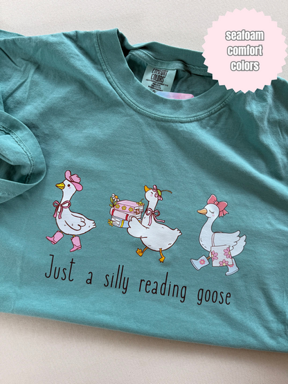 Just a silly reading goose Shirt