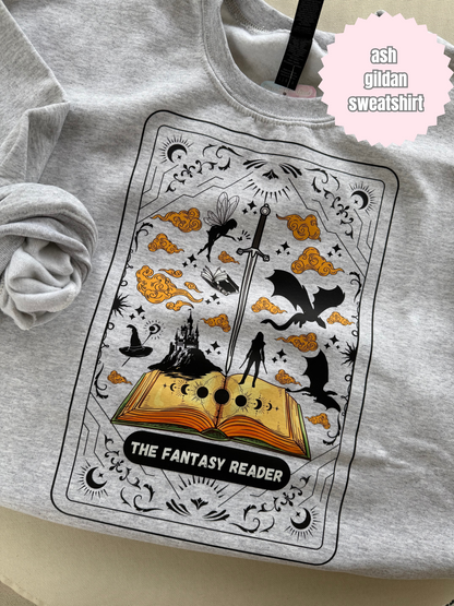 The Fantasy Reader Tarot Card Shirt