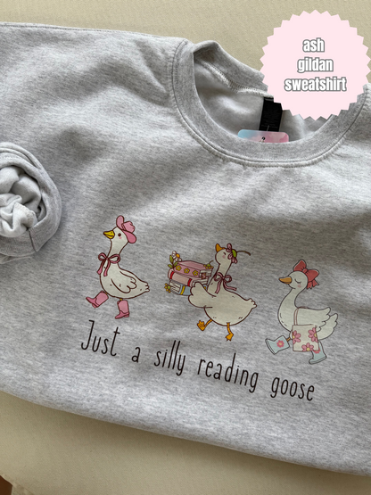 Just a silly reading goose Shirt