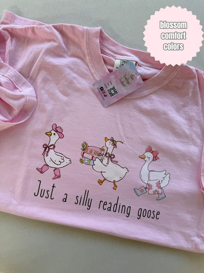 Just a silly reading goose Shirt