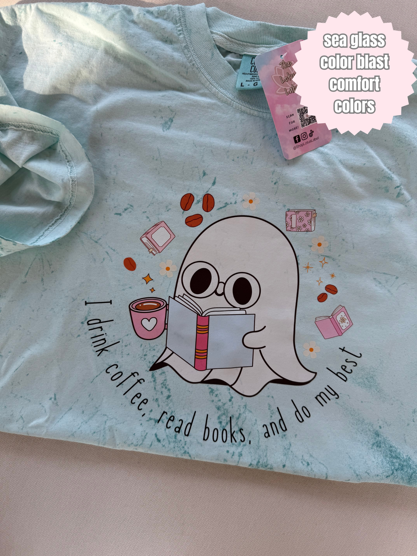 Drink coffee, read books, do my best Shirt