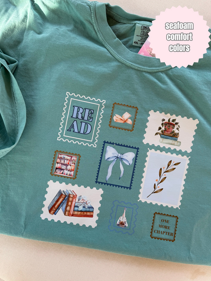 Blue Stamps Shirt