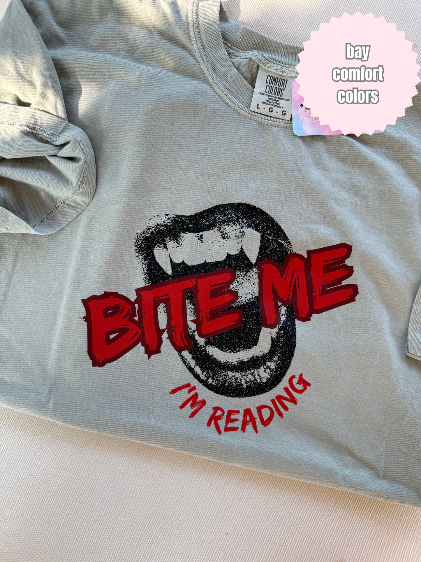 Bite me I'm Reading Shirt