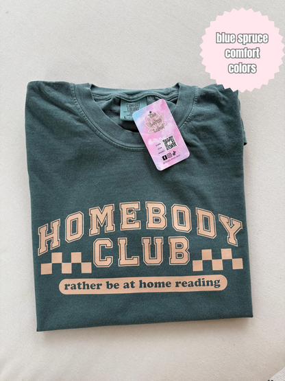 Homebody Club Shirt (beige ink)