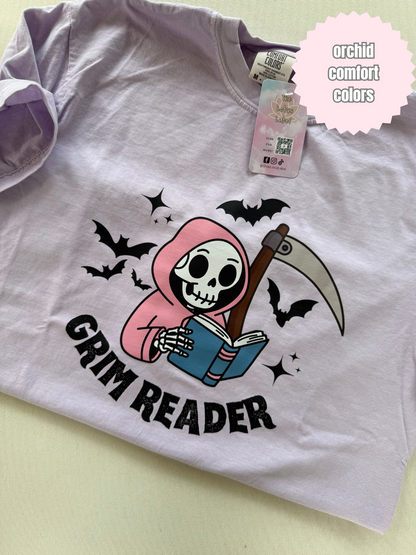 Cutesy Grim Reader Shirt