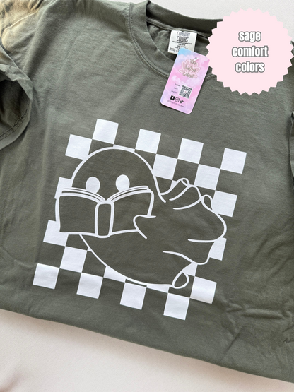 Checkered Ghost Shirt