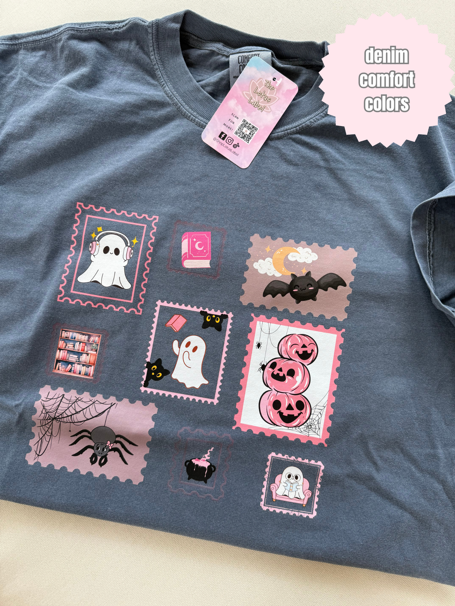 Cutesy Halloween Stamps Shirt
