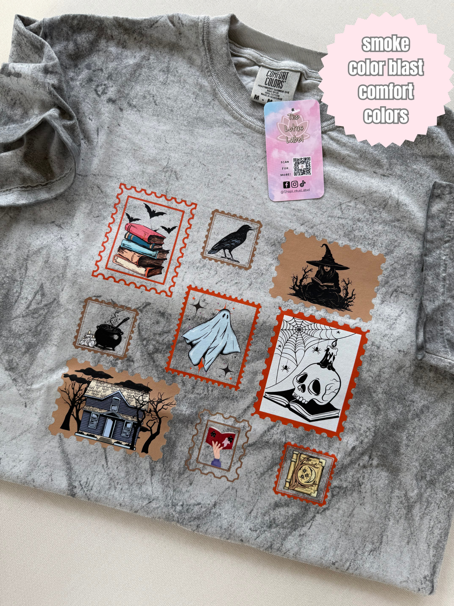 Spooky Halloween Stamps Shirt