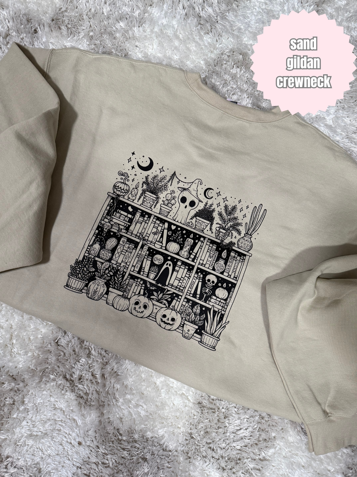 Spooky Bookshelf Shirt