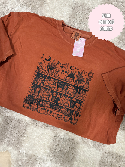Spooky Bookshelf Shirt
