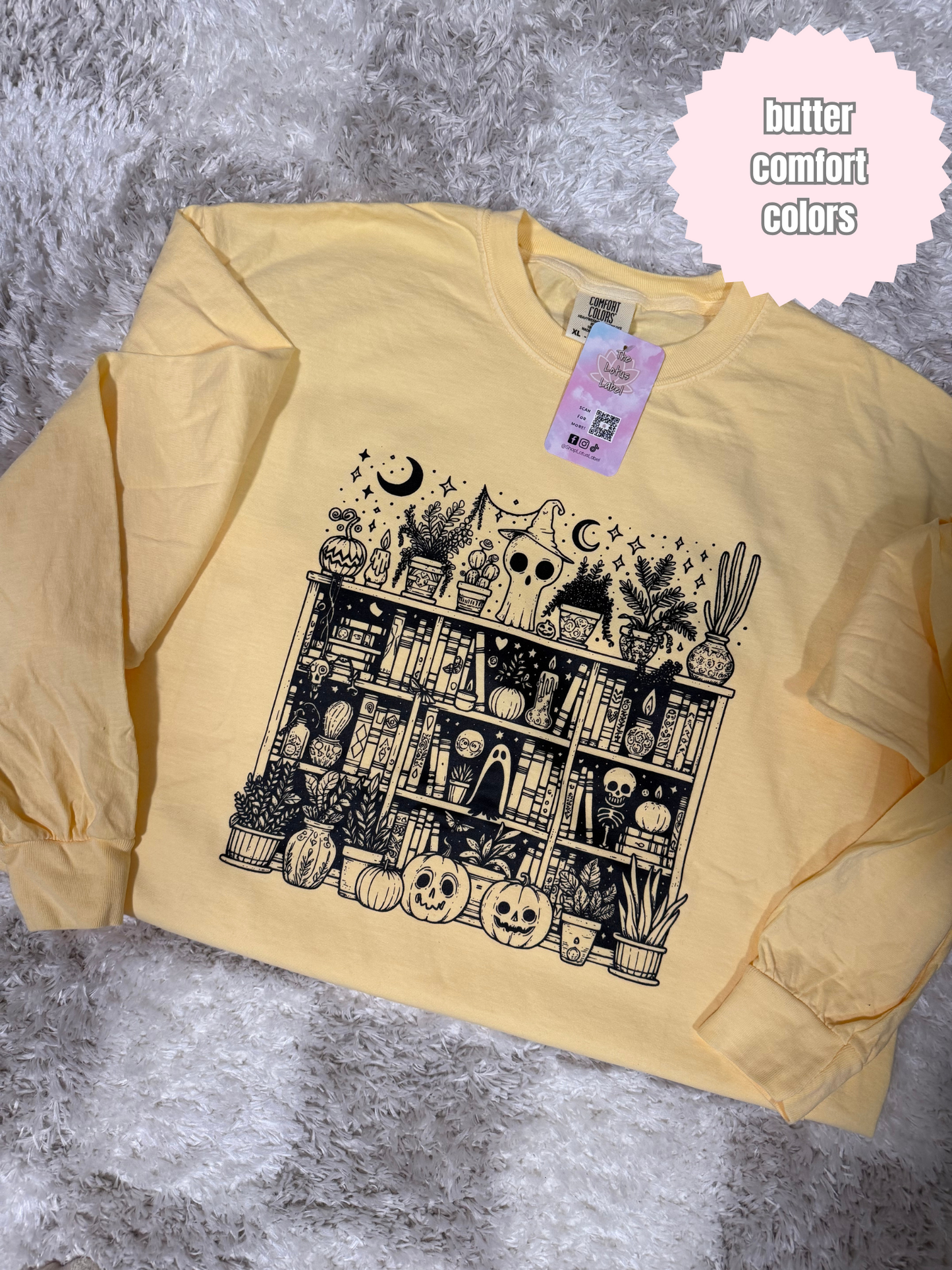 Spooky Bookshelf Shirt