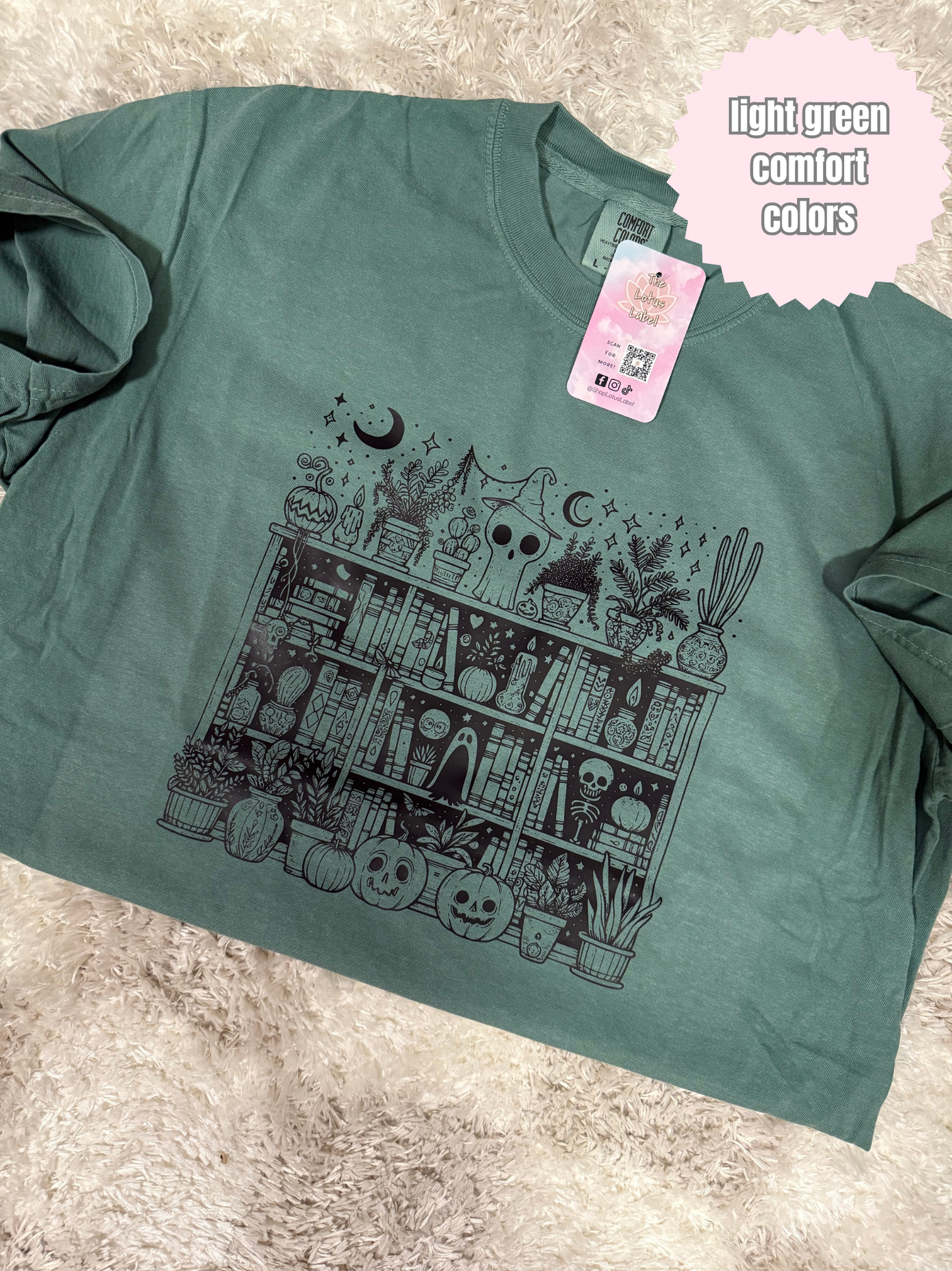 Spooky Bookshelf Shirt