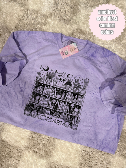 Spooky Bookshelf Shirt