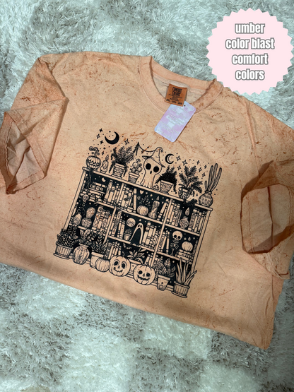 Spooky Bookshelf Shirt
