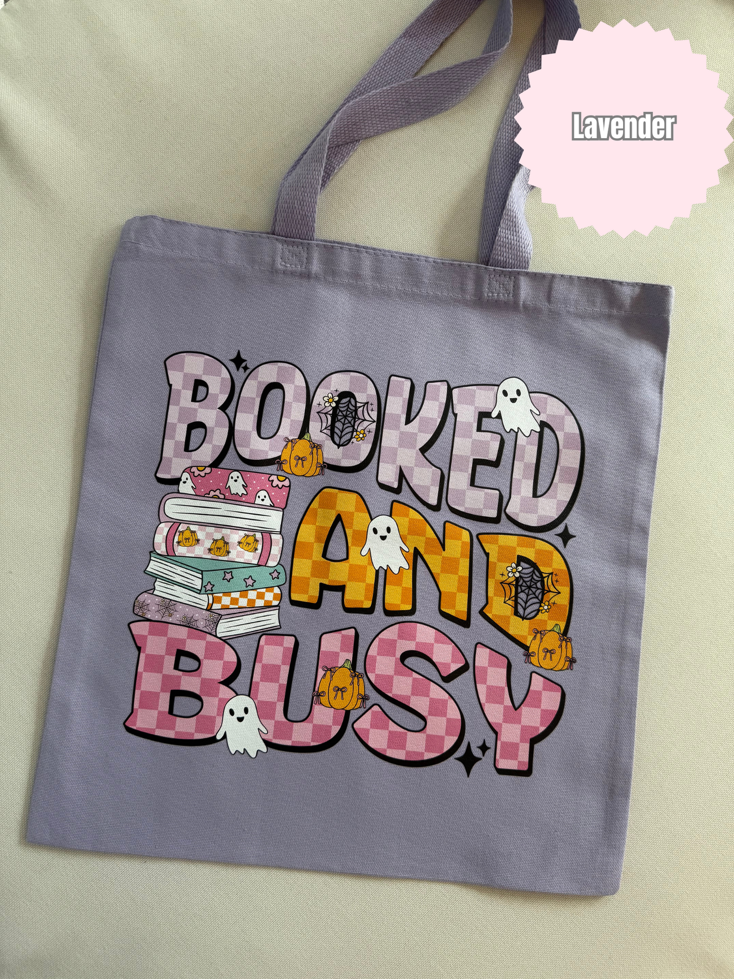 Booked and Busy Tote Bag