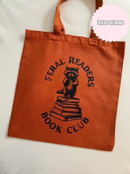 Feral Readers Tote Bag