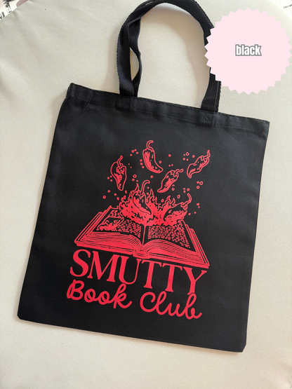 Smutty Book Club Tote Bag