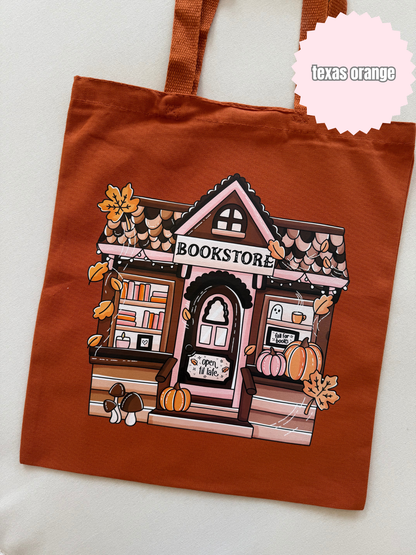 Fall Bookstore Tote Bag