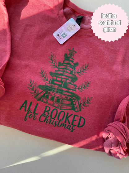 Bookmas Tree Shirt (green ink)