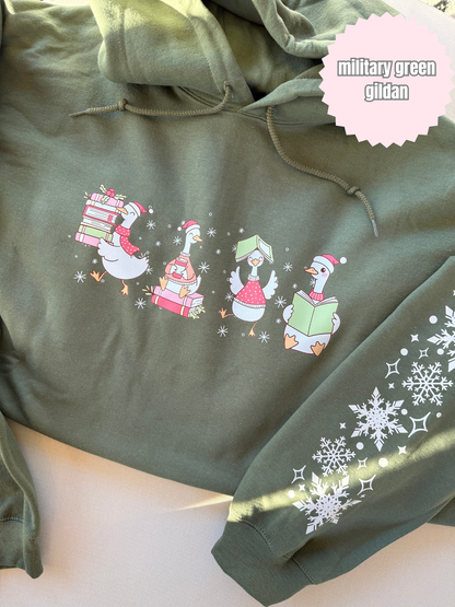 Holiday Reading Goose Shirt