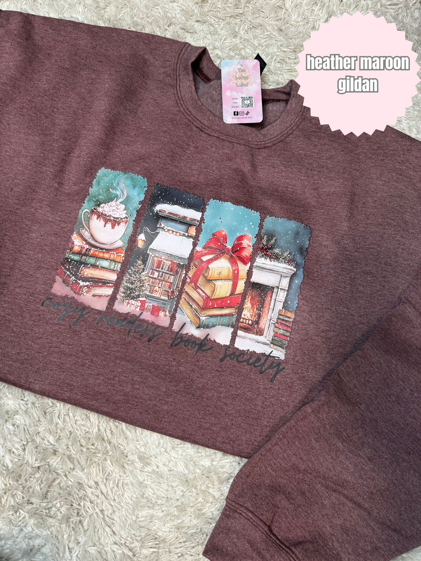 Cozy Readers Book Society Shirt