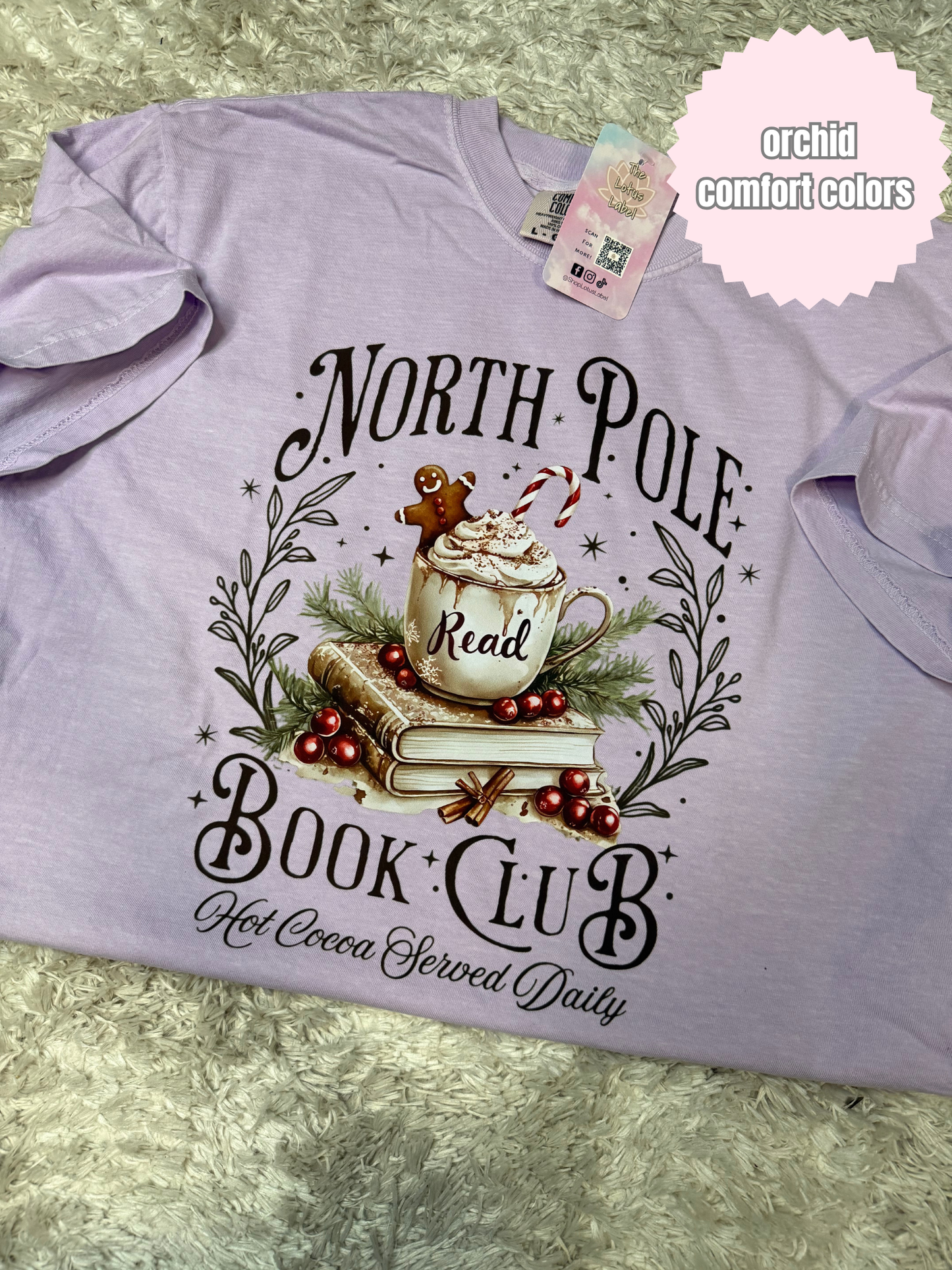 North Pole Book Club Shirt