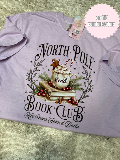 North Pole Book Club Shirt